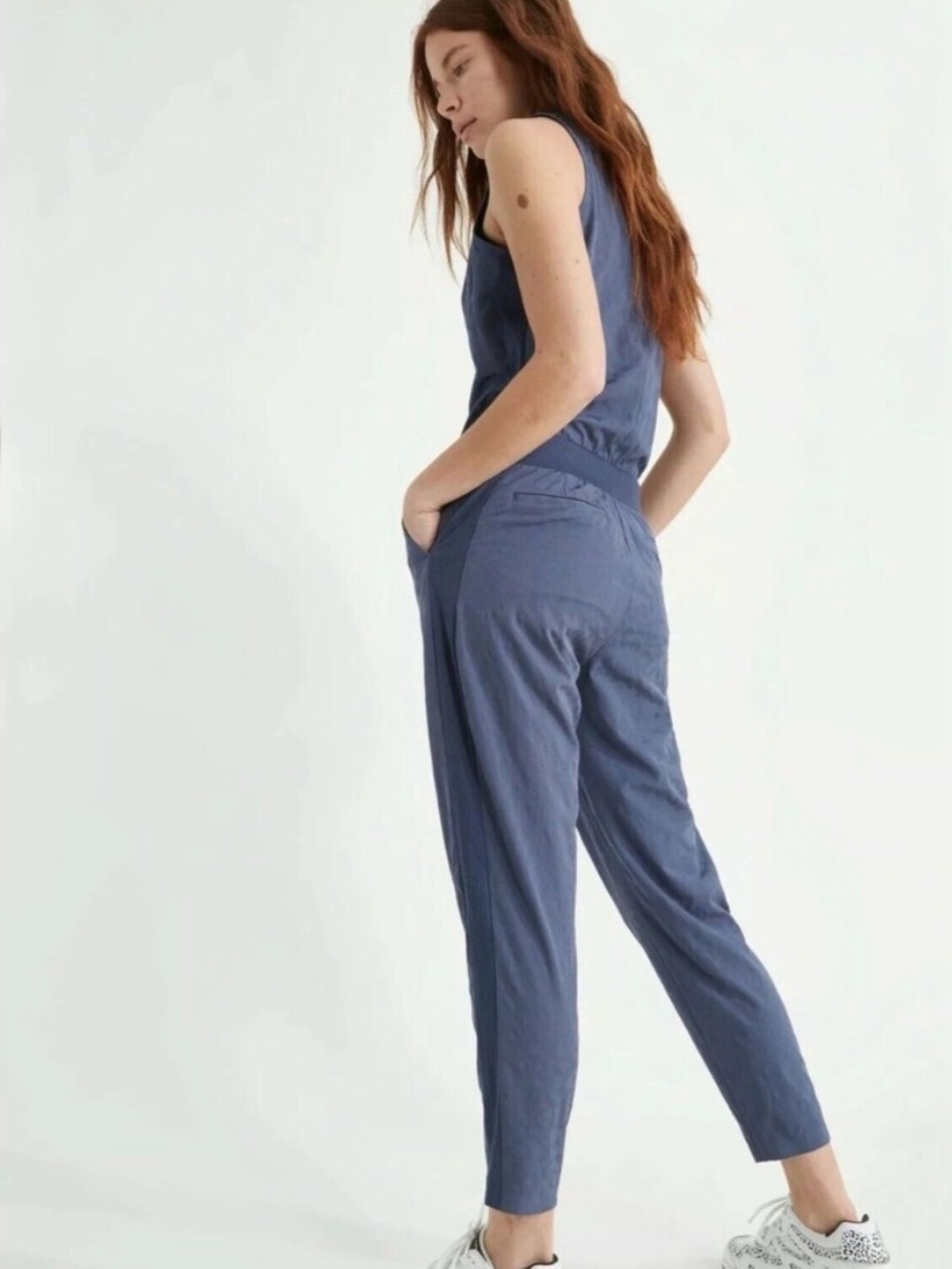 NWT Athleta Brooklyn Textured Jumpsuit, Size 6